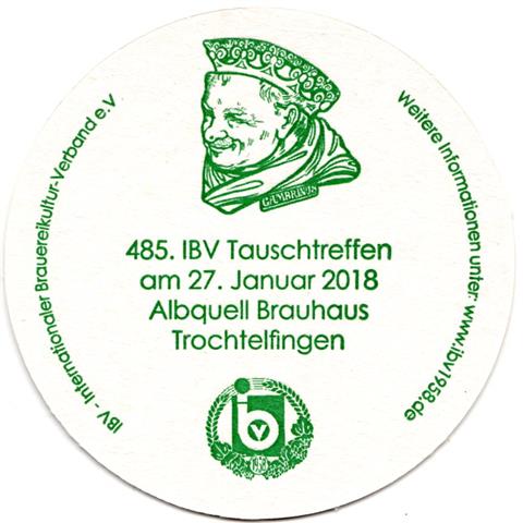 trochtelfingen rt-bw albquell ibv 9b (rund215-485 tauschtreffen 2018-grün) (Klein)